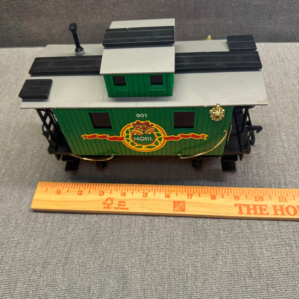 Vintage 1990 Echo Toy Melody Christmas Train* replacement rail train caboose‎ * - Picture 5 of 10